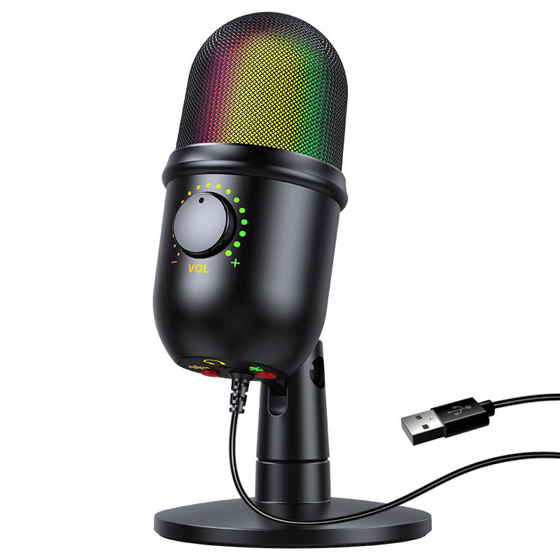 USB Mic with Noise & RGB