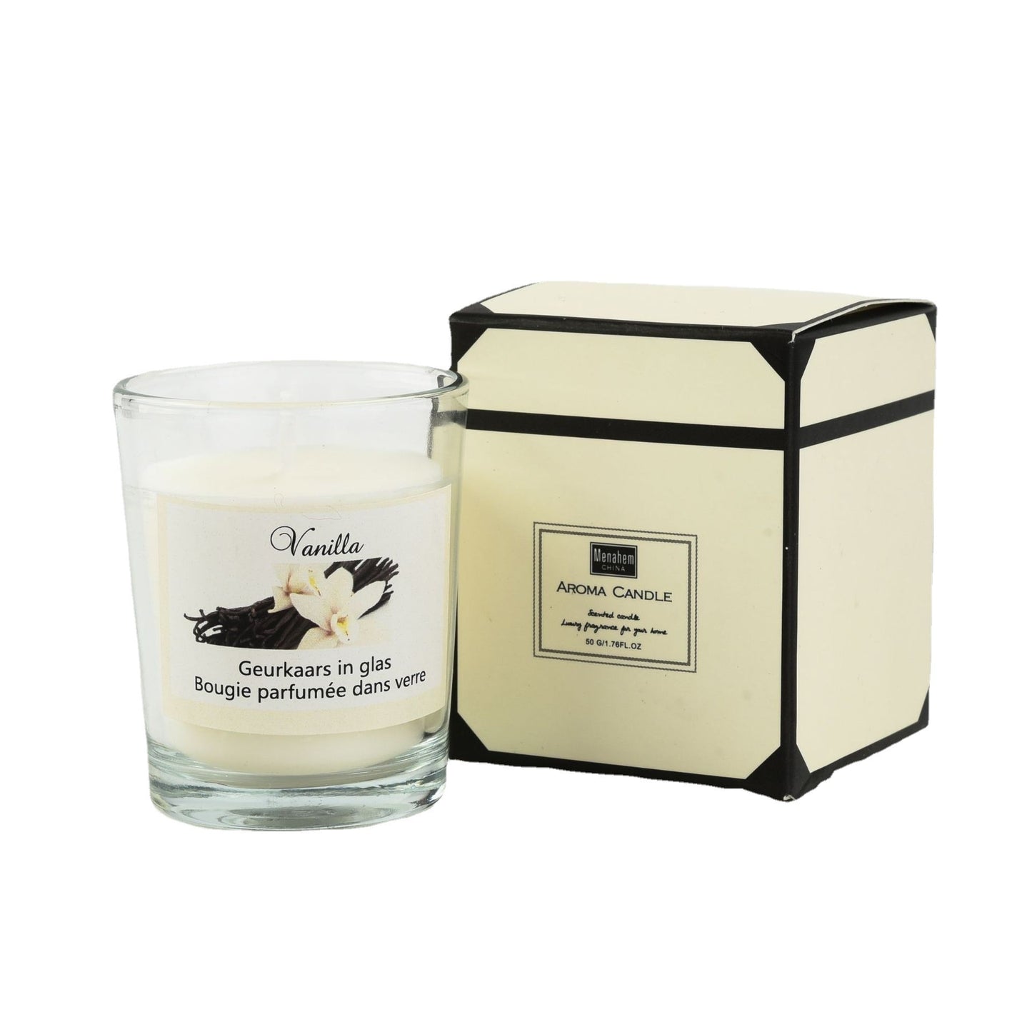 Plant Glass Candle