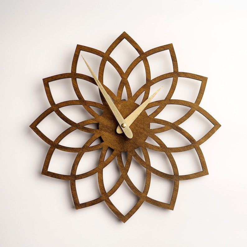 Lotus Wall Clock