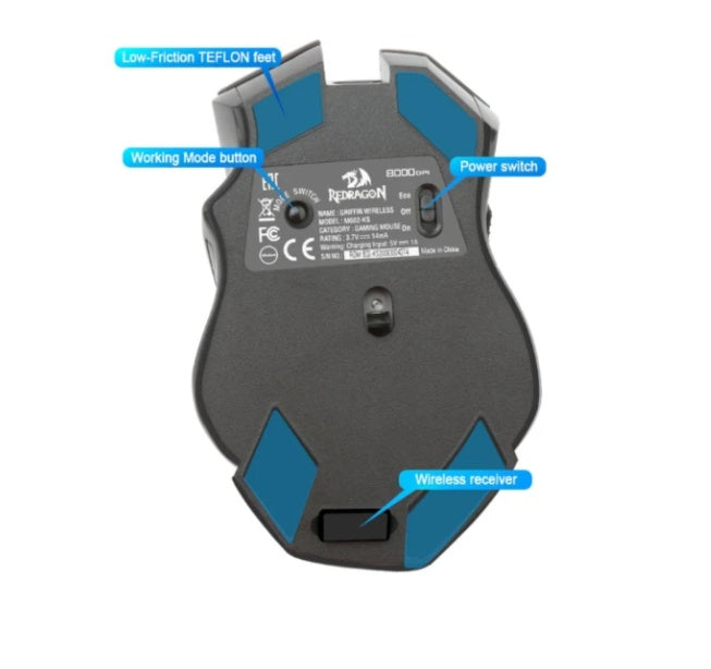 M602 Dual-Mode Gaming Mouse