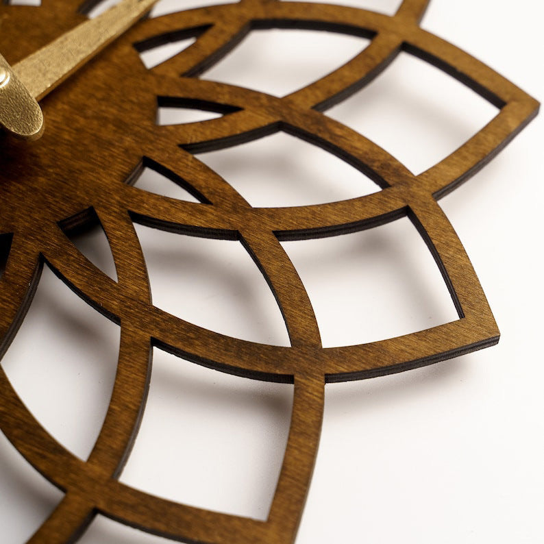 Lotus Wall Clock