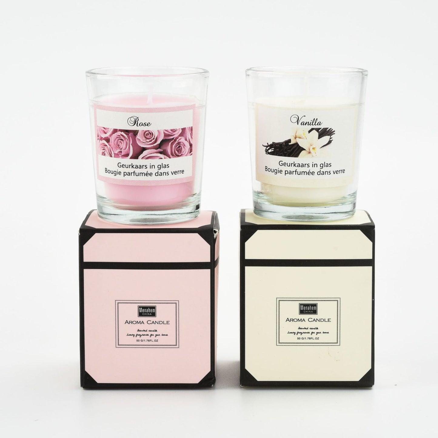Plant Glass Candle
