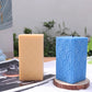 European Fan Candle Mold