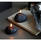 Meteorite Stone Candle