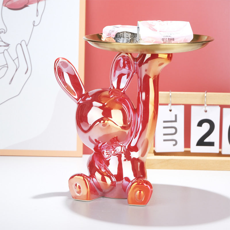 Astronaut Rabbit Tray
